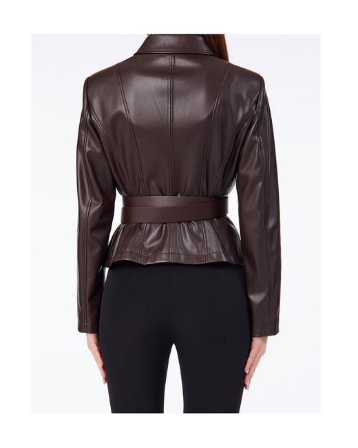 Liu Jo Black Front-Zip Jacket