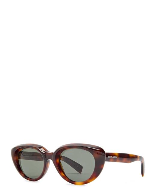 Saint Laurent Multicolor Cat-Eye Sunglasses