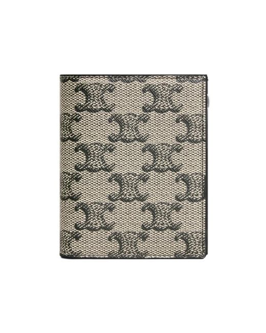 Céline Gray Compact Wallet for men