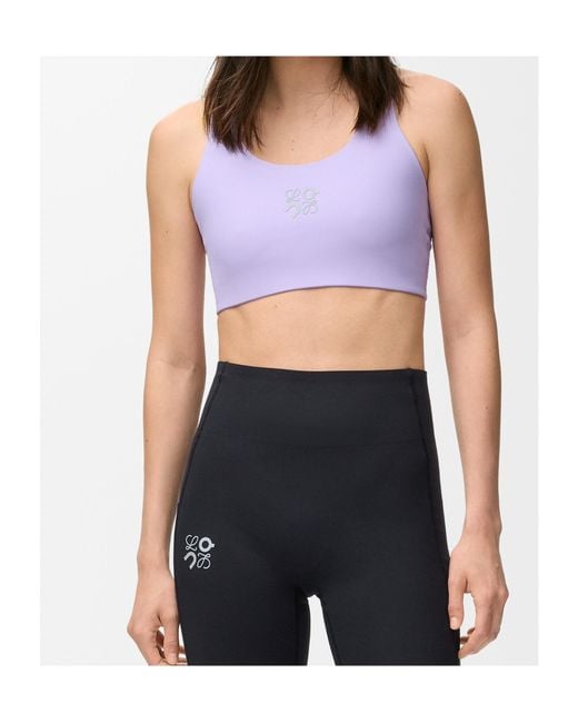 Loewe Purple Soft Bra