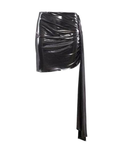 Magda Butrym Black Asymmetrical Skirt