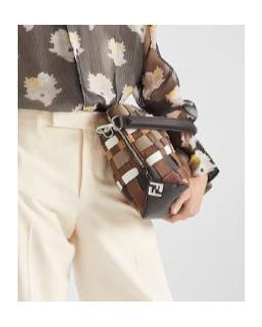 Fendi White Lui Large Tote Bag for men
