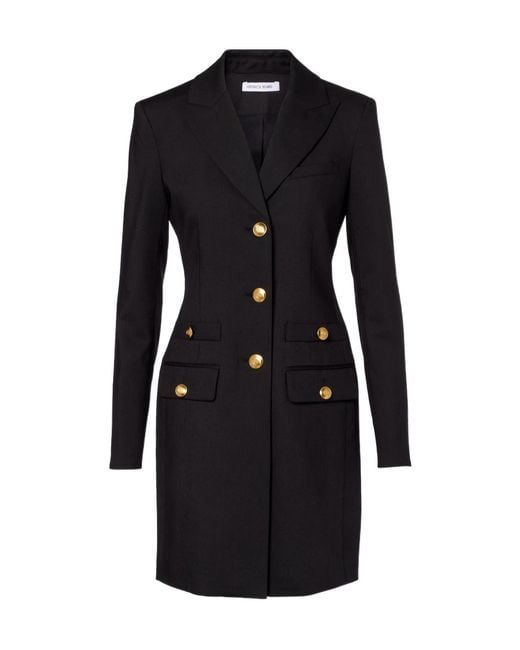Veronica Beard Black Wool Blazer Dress