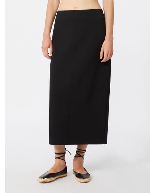 Max Mara Black Straight Skirt