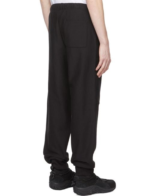 Carhartt Black American Script Logo Joggers for men
