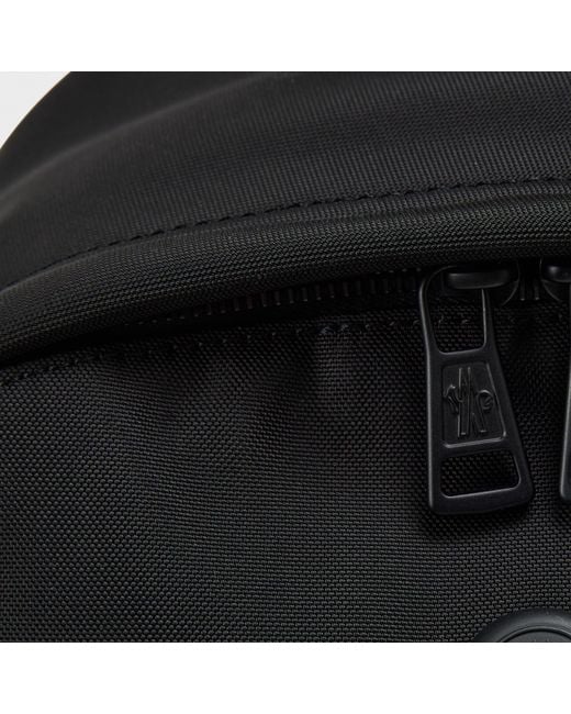 Moncler Black Classic Backpack for men