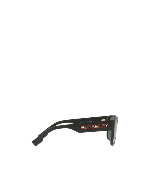 Burberry Gray Eyewear Square Frame Sunglasses for men