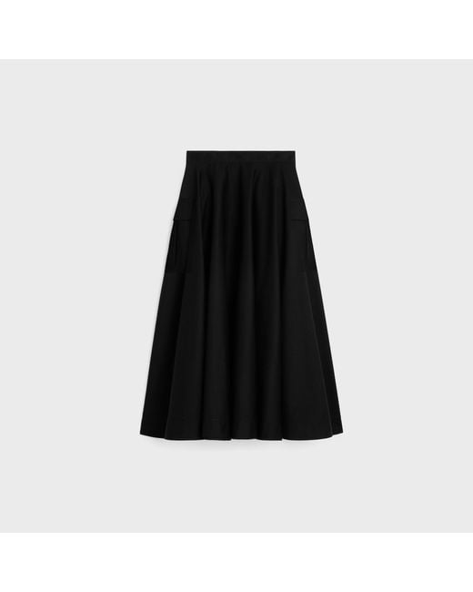 Céline Black Skirt