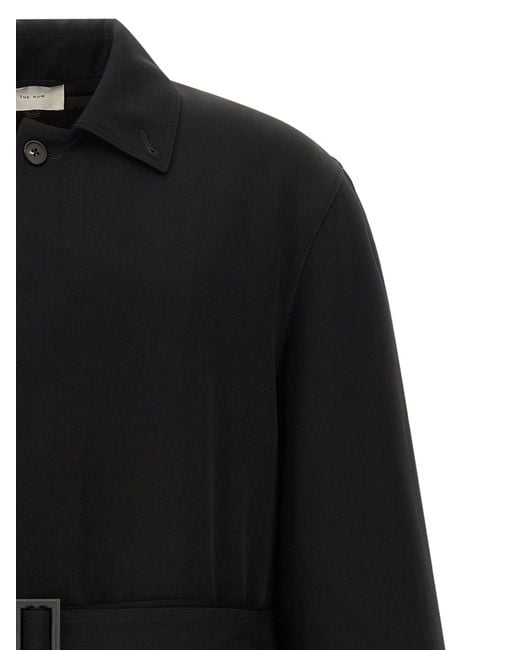 The Row Black 2-In-1 'Rozi' Coat for men