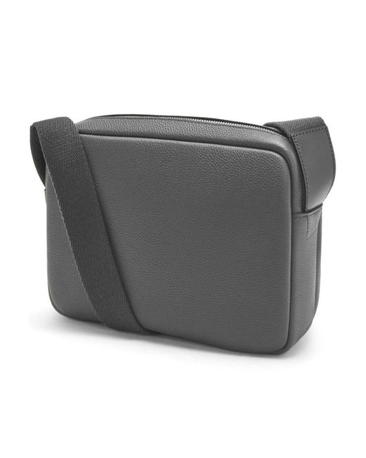 Loewe Gray Xs Military Zip-Up Shoulder Bag for men