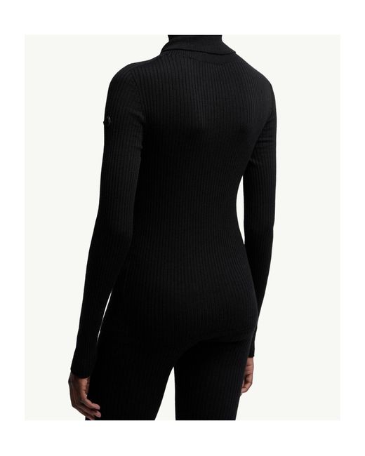 Moncler Black X Ee72 By Edward Enninful Wool Turtleneck Sweater