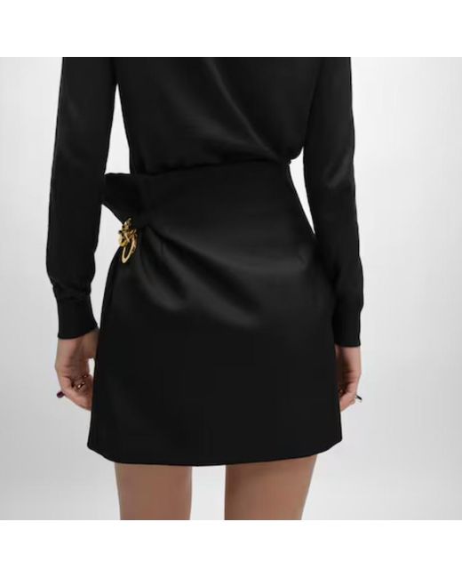 Céline Black Mini Skirt