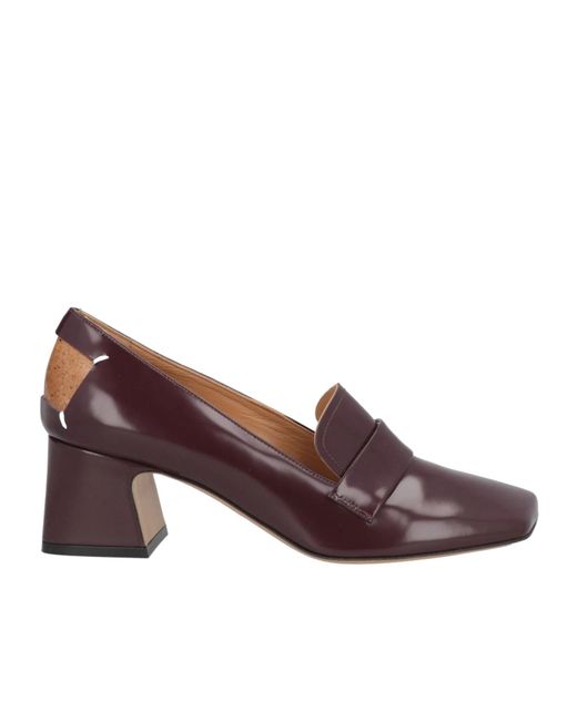 Maison Margiela Purple Glossy High Heels