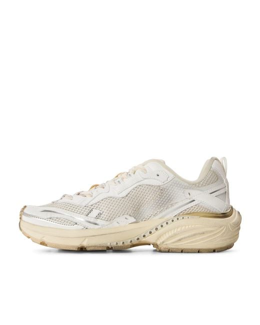 Represent White Minimalist Sneakers for men