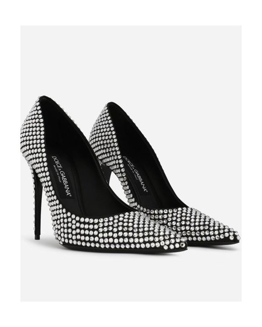 Dolce & Gabbana Metallic Pointed High Heels