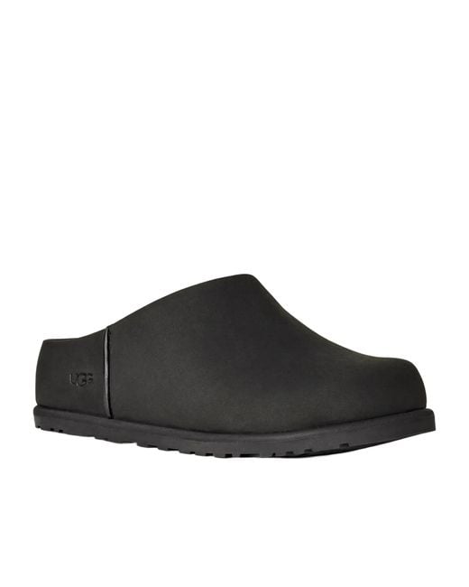 Ugg Black Otzo Round-Toe Clogs
