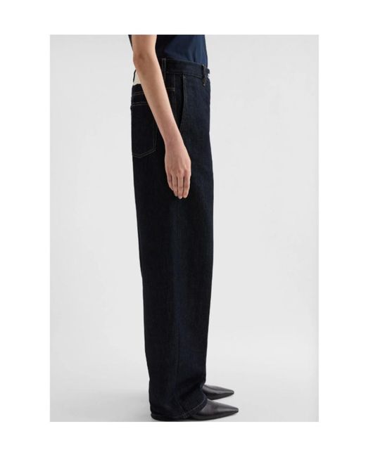 Jil Sander Black Lightweight Denim Trousers