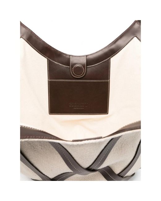 Hereu Metallic Double-Handled Handbag