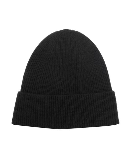 Tom Ford Black Cuffed Knit Hat for men