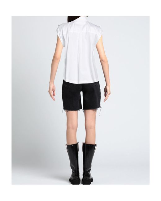 Brunello Cucinelli White Chest Pocket Shirt