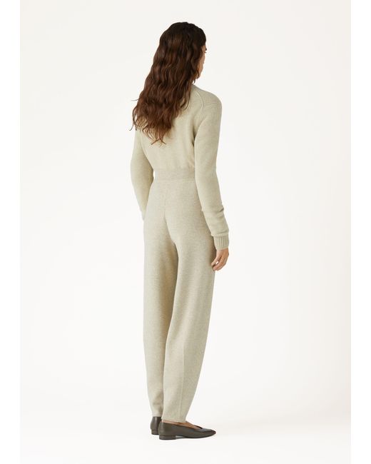 Loro Piana Natural Long-Sleeved Sweater