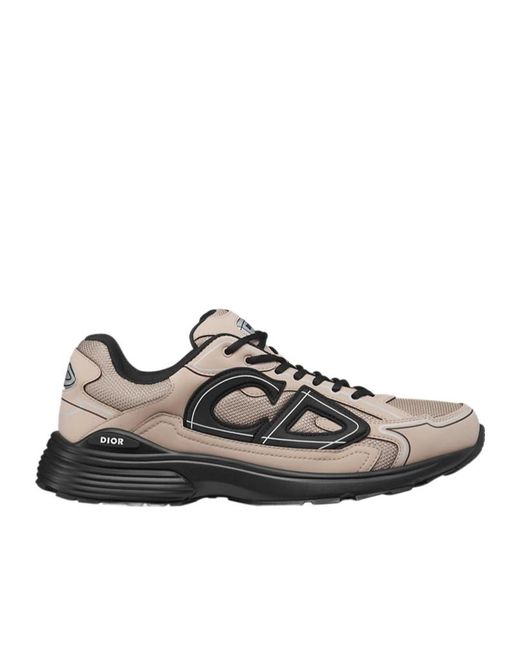 Dior Brown Homme B30 Countdown Low-Top Sneakers for men