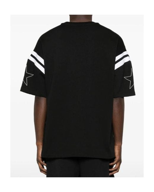 Amiri Black Sport Oversized T-Shirt for men
