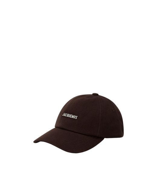 Jacquemus Brown A Simple And Versatile Hat for men