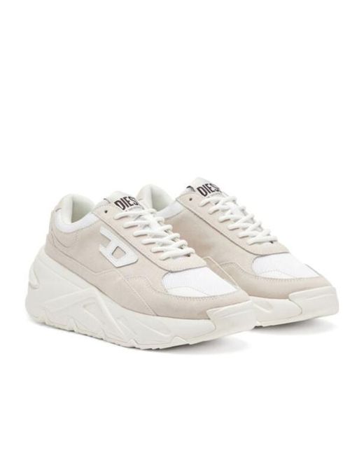 DIESEL White S-Savannah Sneakers