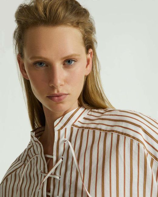 Yves Salomon Multicolor A Short Sleeved Shirt