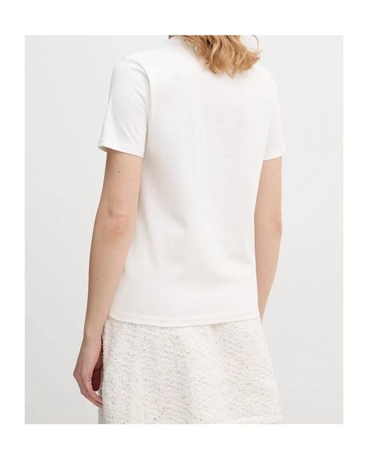 Karl Lagerfeld White Pocket T-Shirt
