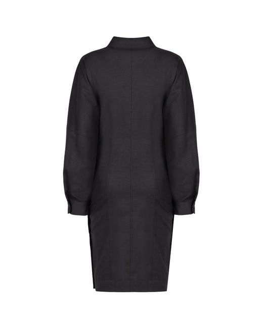 Philosophy Di Lorenzo Serafini Black Shirt Dress