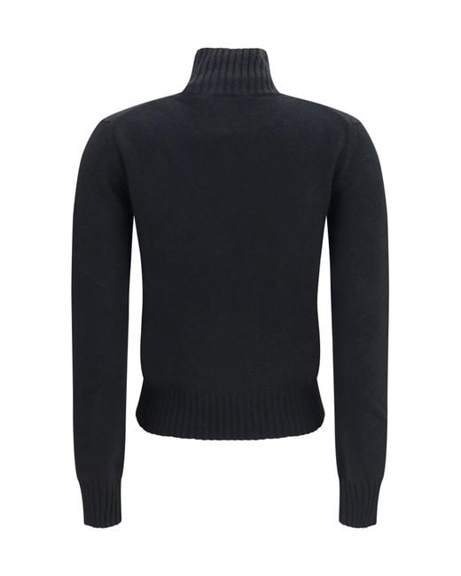 AMI Blue Ami De Coeur Sweater
