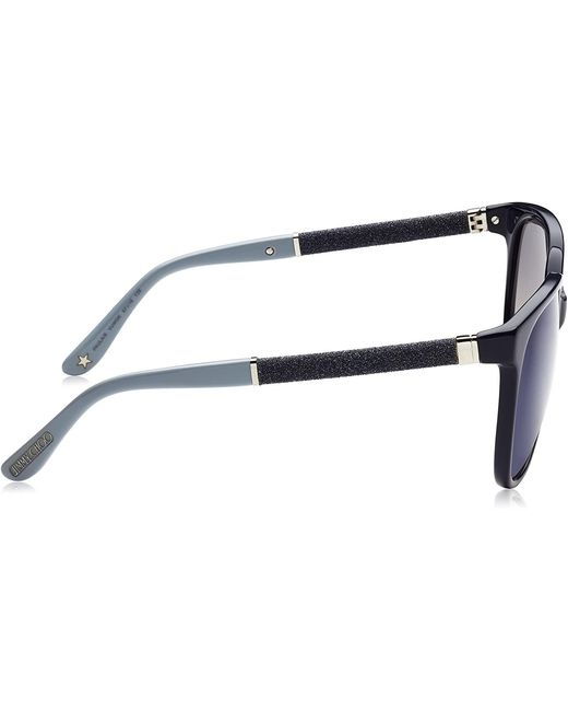Jimmy Choo Blue Logo Sunglasses
