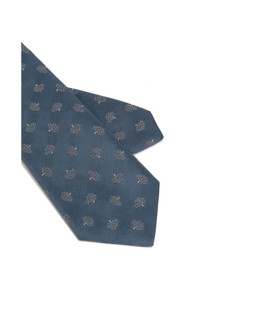 Mulberry Blue Pointed Tie for men