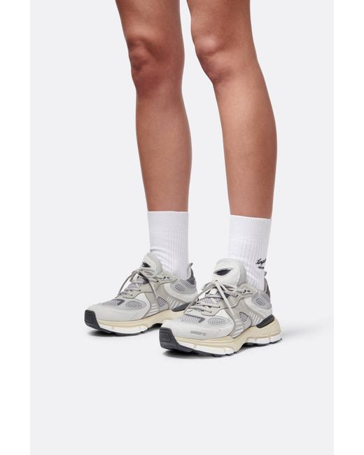Axel Arigato Gray Sphere Lace-Up Sneakers