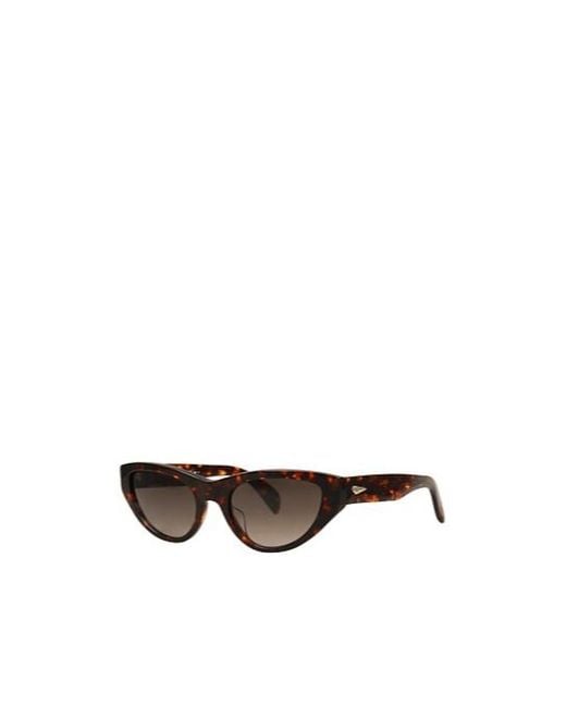 Rag & Bone White Cat-Eye Sunglasses