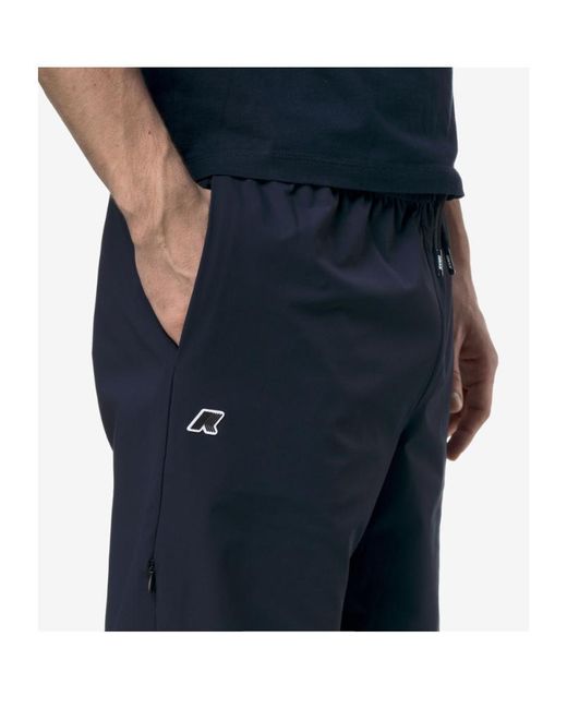 K-Way Blue Merager Travel Pants for men