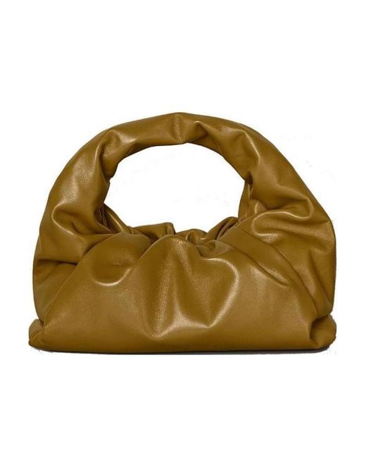 Bottega Veneta Metallic The Shoulder Pouch Bag