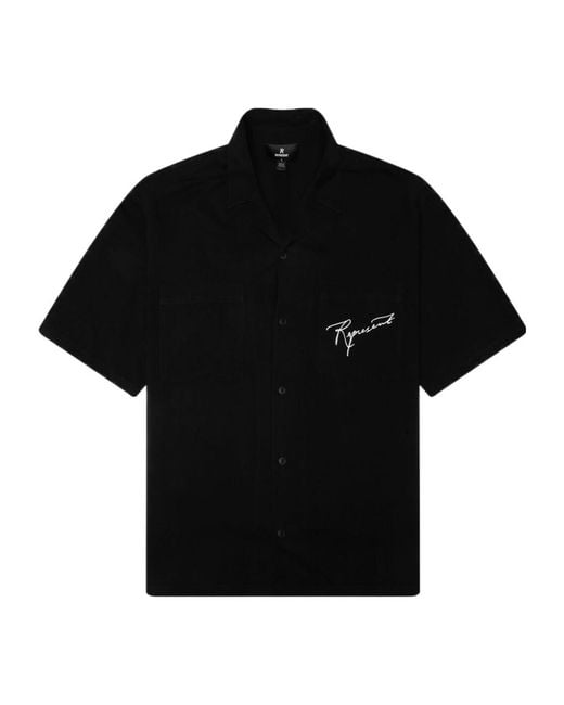 Represent Black Love And Kisses Resort Shirt for men