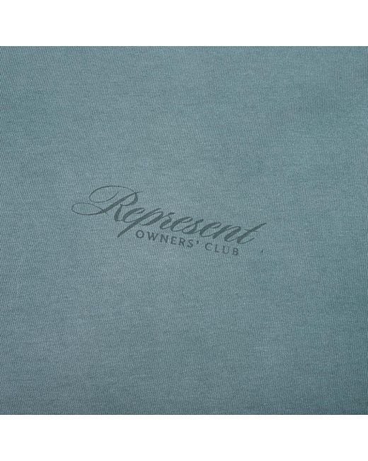 Represent Blue Owners' Club Logo T-Shirt for men