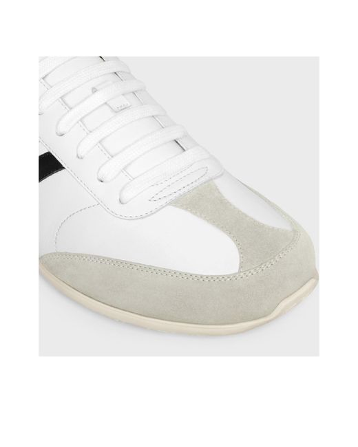 Céline Metallic Jogger Low Lace-Up Sneaker With Triomphe Signature for men