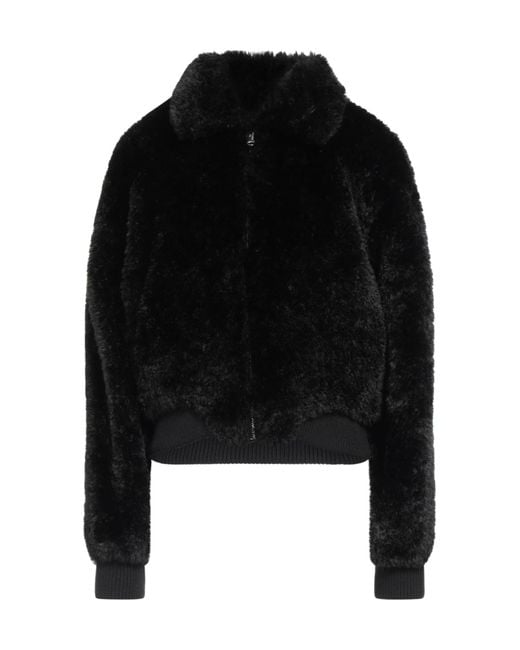 Rag & Bone Black Solid Color Long Sleeve Velvet Coat