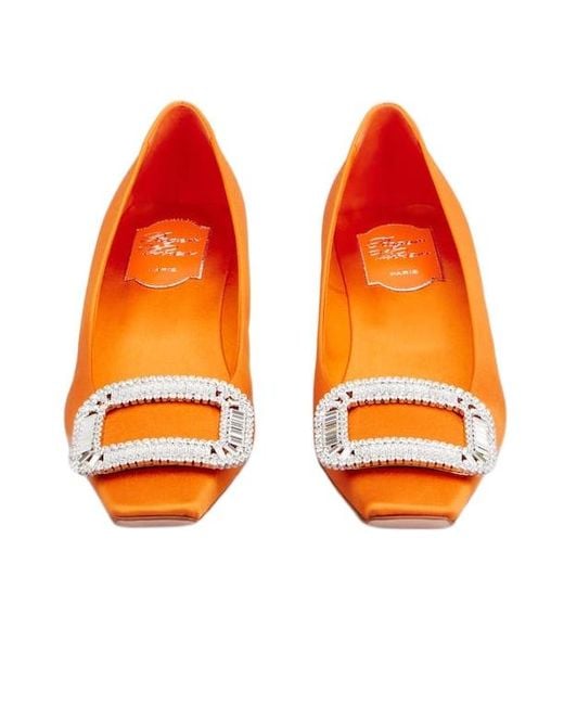 Lacquered Buckle Slingback Pumps