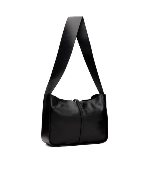 HELIOT EMIL Black Confluence Adjustable Shoulder Strap Shoulder Bag for men