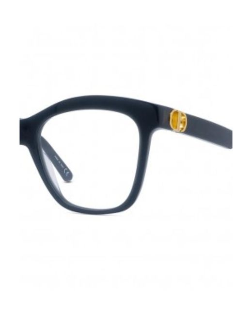 Dior Metallic Montaigne Square-Frame Glasses for men