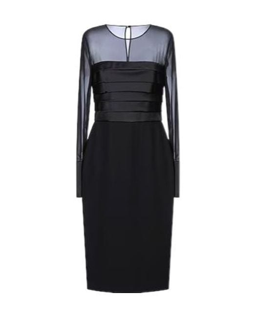 Max Mara Black Midi Dresses