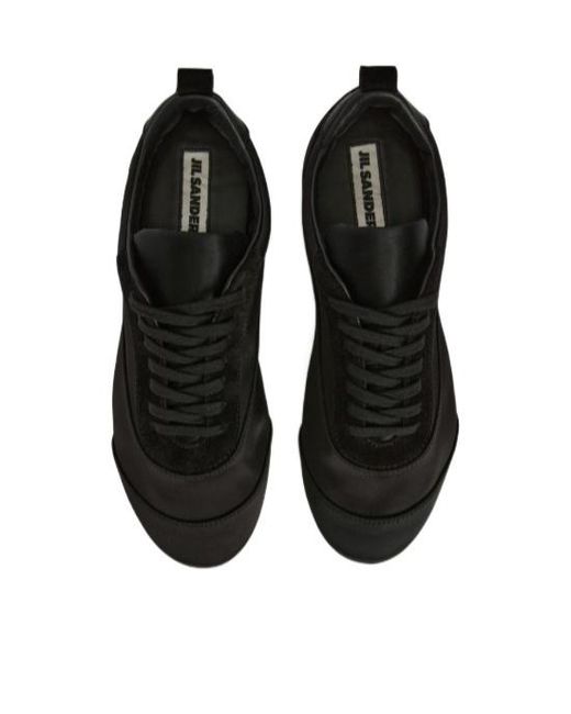Jil Sander Black Etage Sneakers