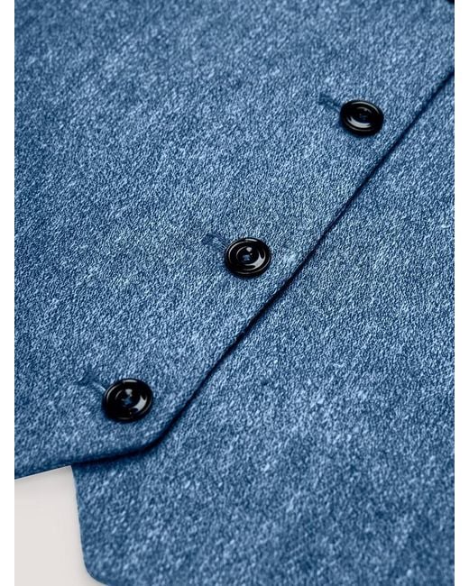 Circolo 1901 Blue V-Neck Vest