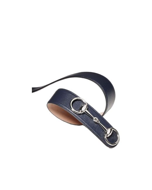Gucci Black Horsebit 1955 Belt for men